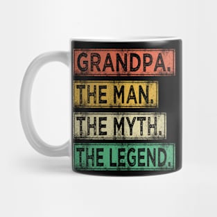 grandpa the man the myth the legend Mug